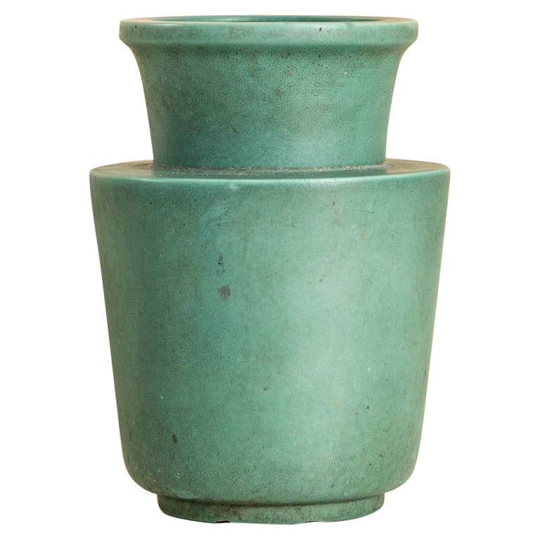 San Cristoforo Ceramic Vase by Richard Ginori, Italy, 1940s