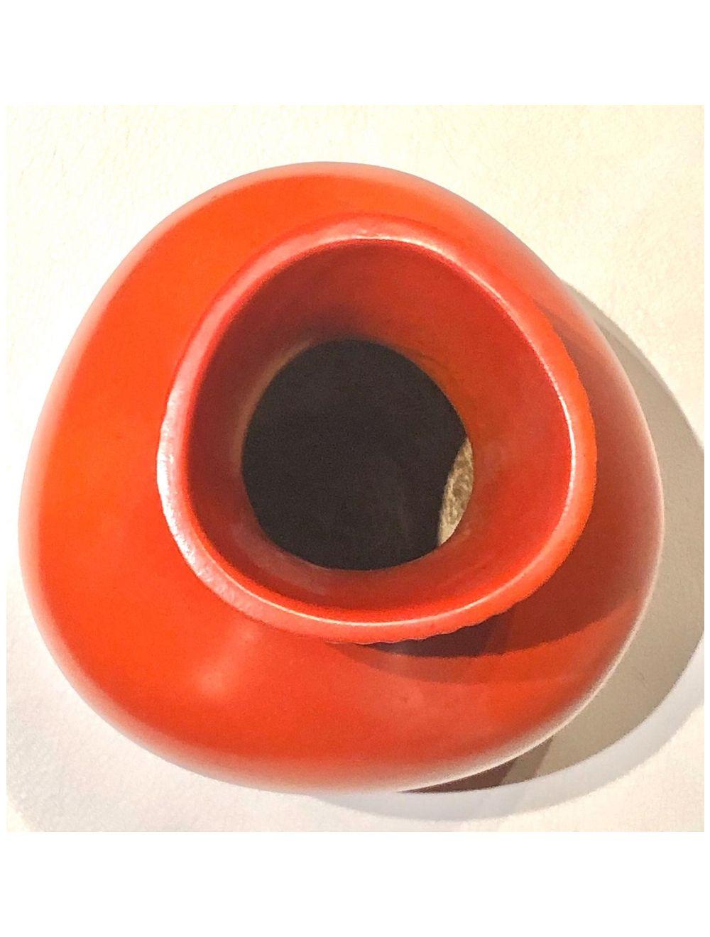 Modern San Cristoforo Ceramic Vase, Gio Ponti and Giovanni Gariboldi for Ginori, 1940s