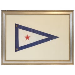 Vintage San Diego Yacht Club Burgee