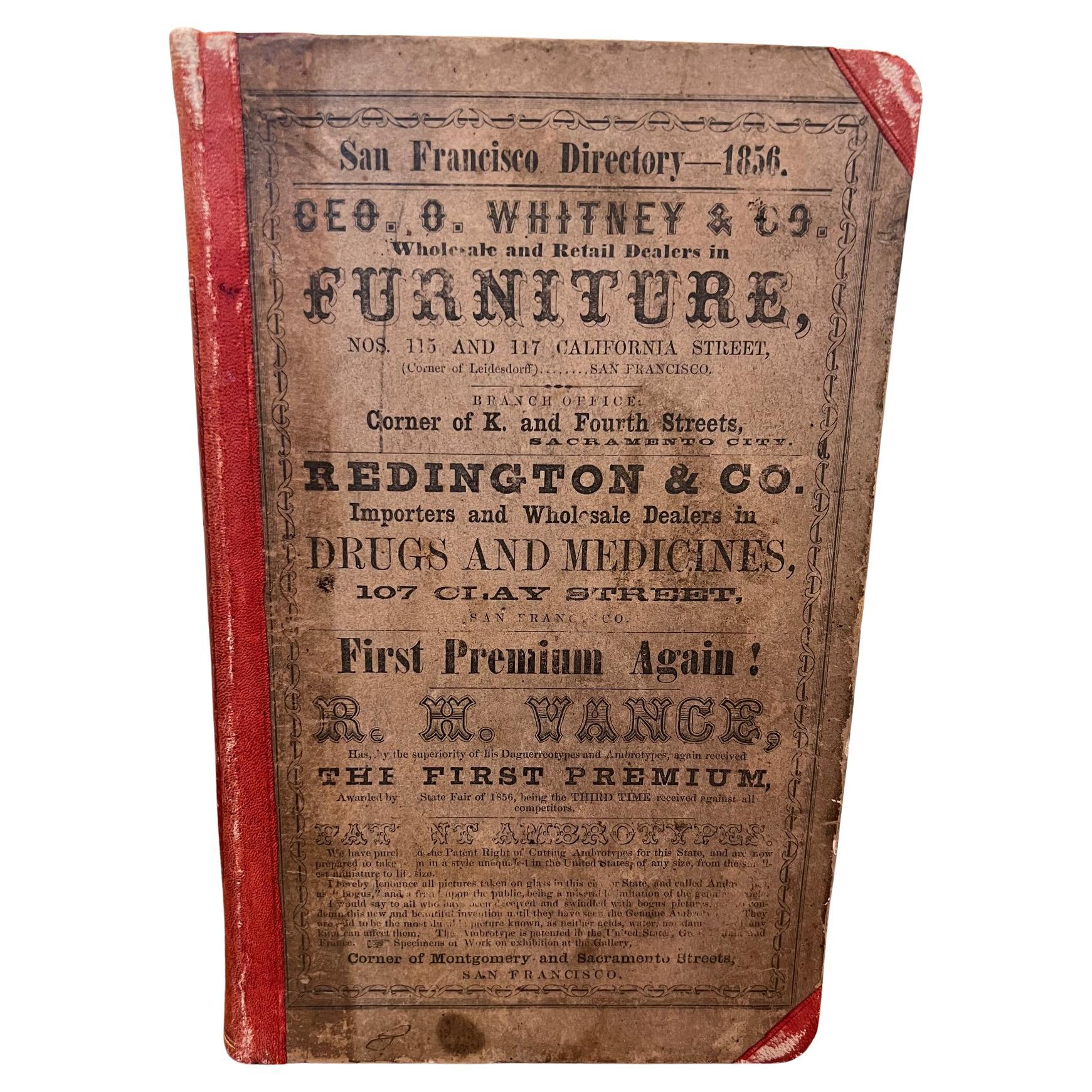 San Francisco Directory 1856