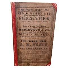 San Francisco Directory 1856