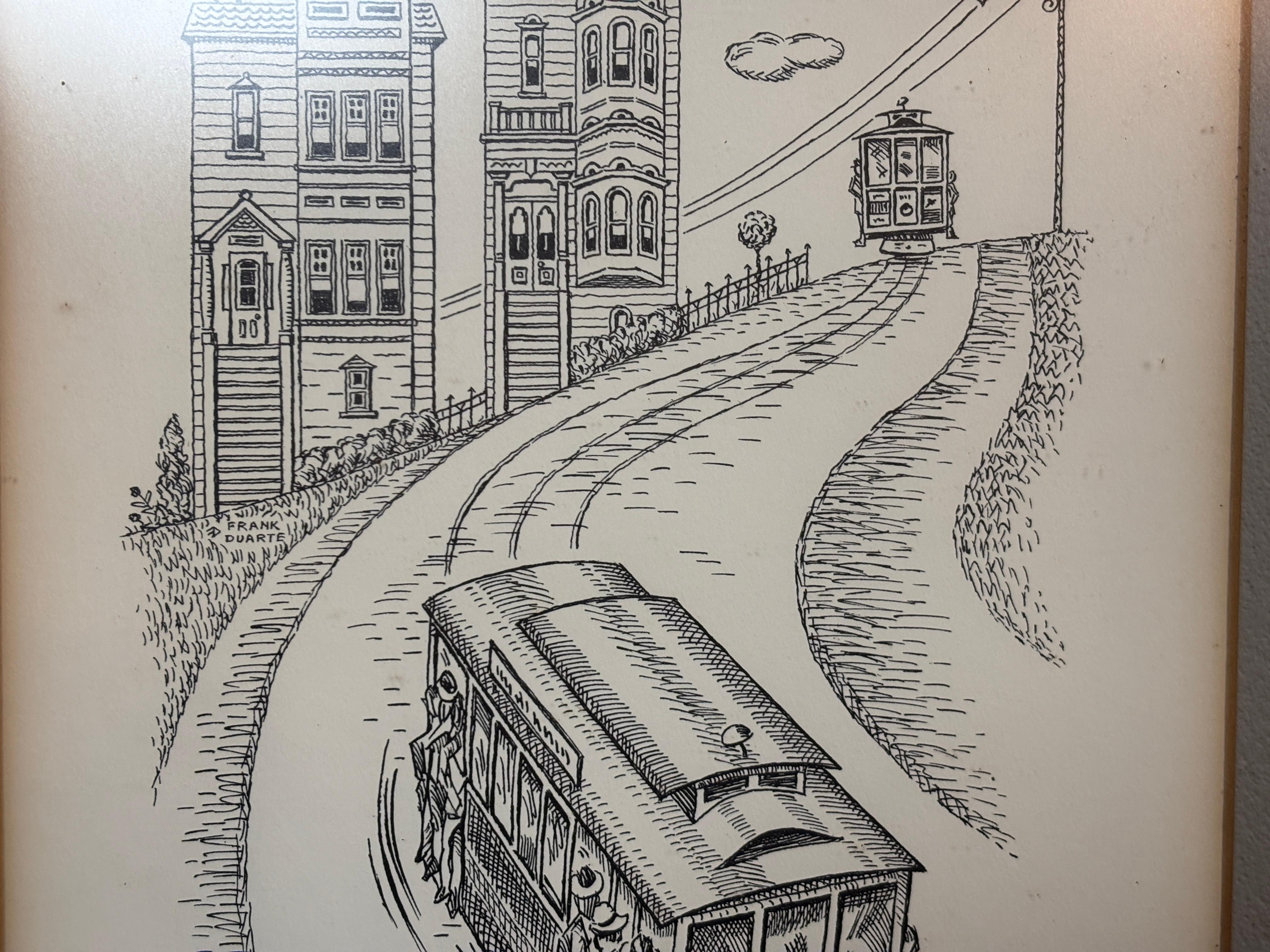 Dibujo del tranvía 