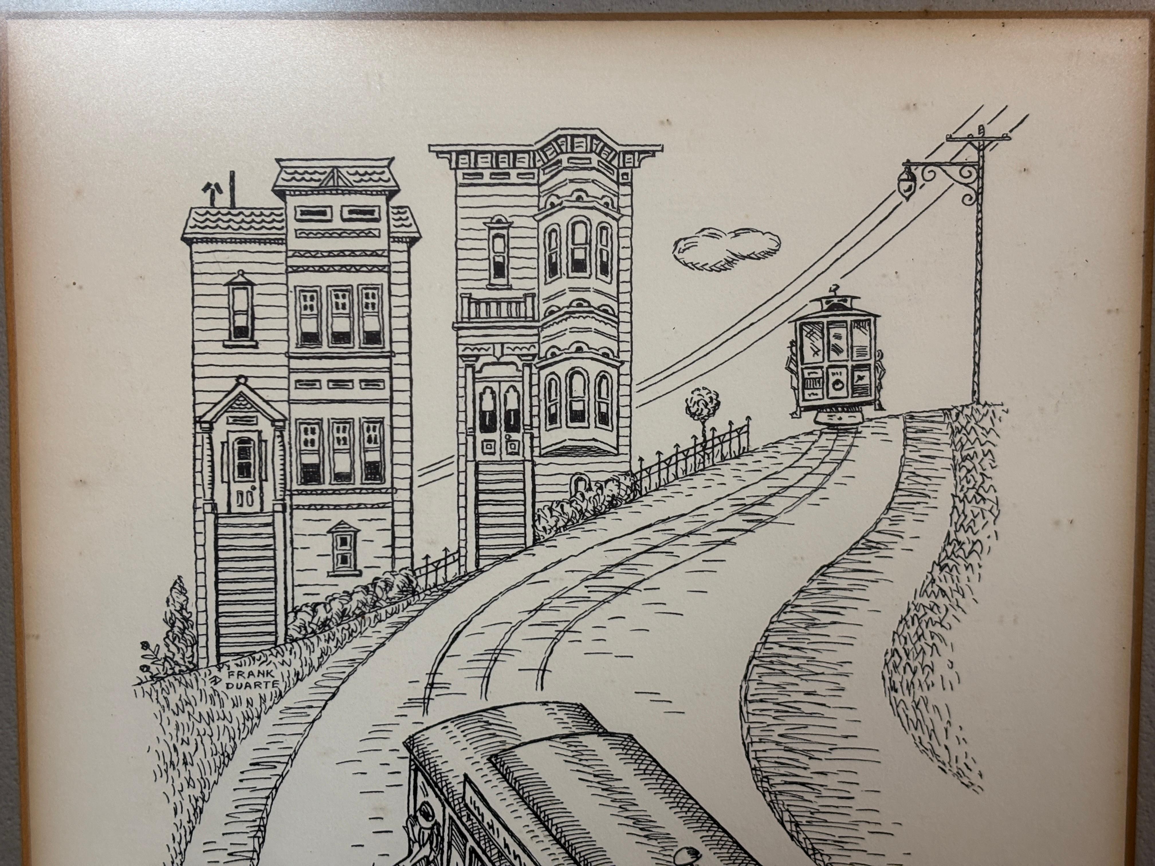 Dibujo del tranvía 