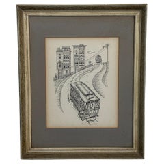 Drawing de chariot « San Fransisco » de Frank Duarte