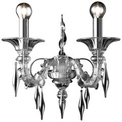 San Giorgio 5558 02 Wall Sconce in Glass, by Barovier&Toso