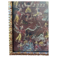 San Isidoro Isidro Labrador 19th Century Spanish Colonial Cusco School