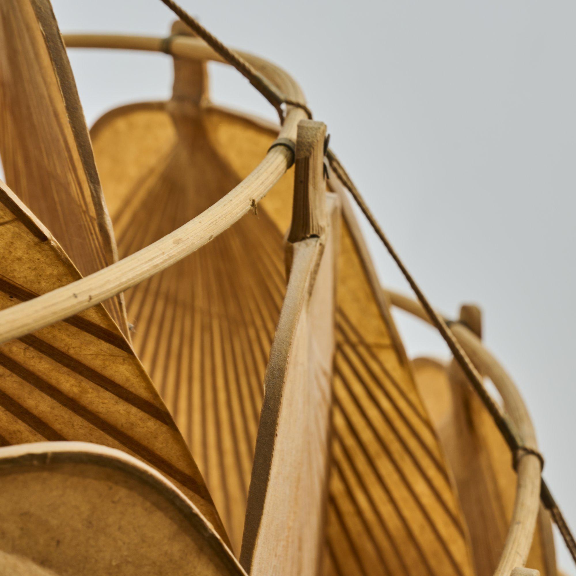 Mid-Century Modern San-Ju ceiling light from the Uchiwa series by Ingo Maurer for Design M For Sale