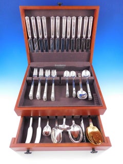 San Lorenzo by Tiffany and Co Sterling Silver Flatware Service 12 Set 80 pieces