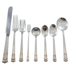 Vintage San Lorenzo by Tiffany and Co Sterling Silver Flatware Service Set 102 Pc Dinner