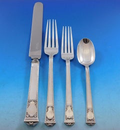 San Lorenzo by Tiffany and Co Sterling Silver Flatware Service Set 111 Pc Dinner
