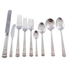 San Lorenzo by Tiffany and Co Sterling Silver Flatware Service Set 222 pieces