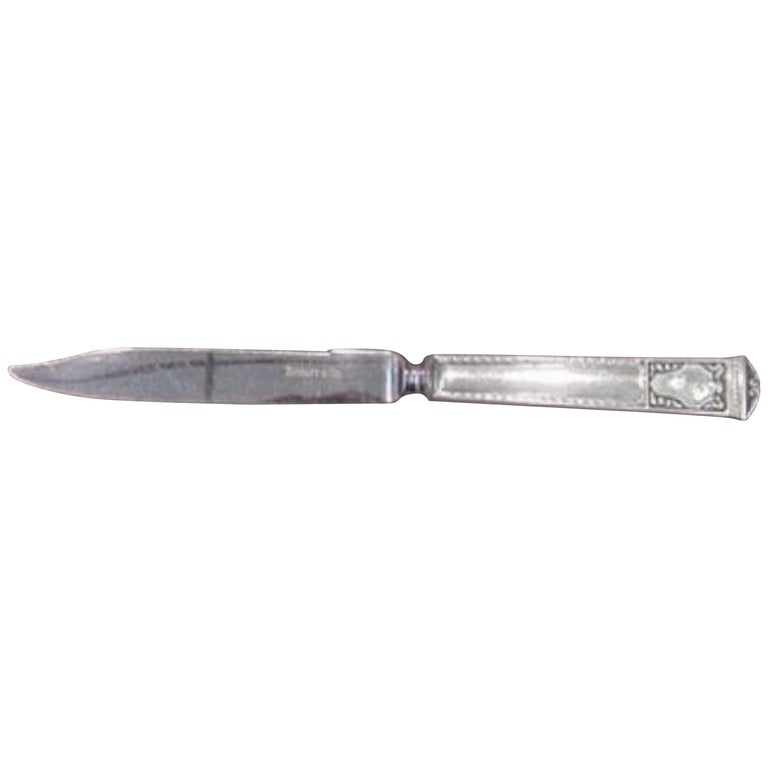 San Lorenzo by Tiffany and Co Sterling Silver Fruit Knife Serrated For ...