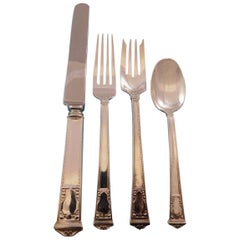 San Lorenzo by Tiffany & Co Sterling Silver Flatware Set for 8 Service 36 Pieces