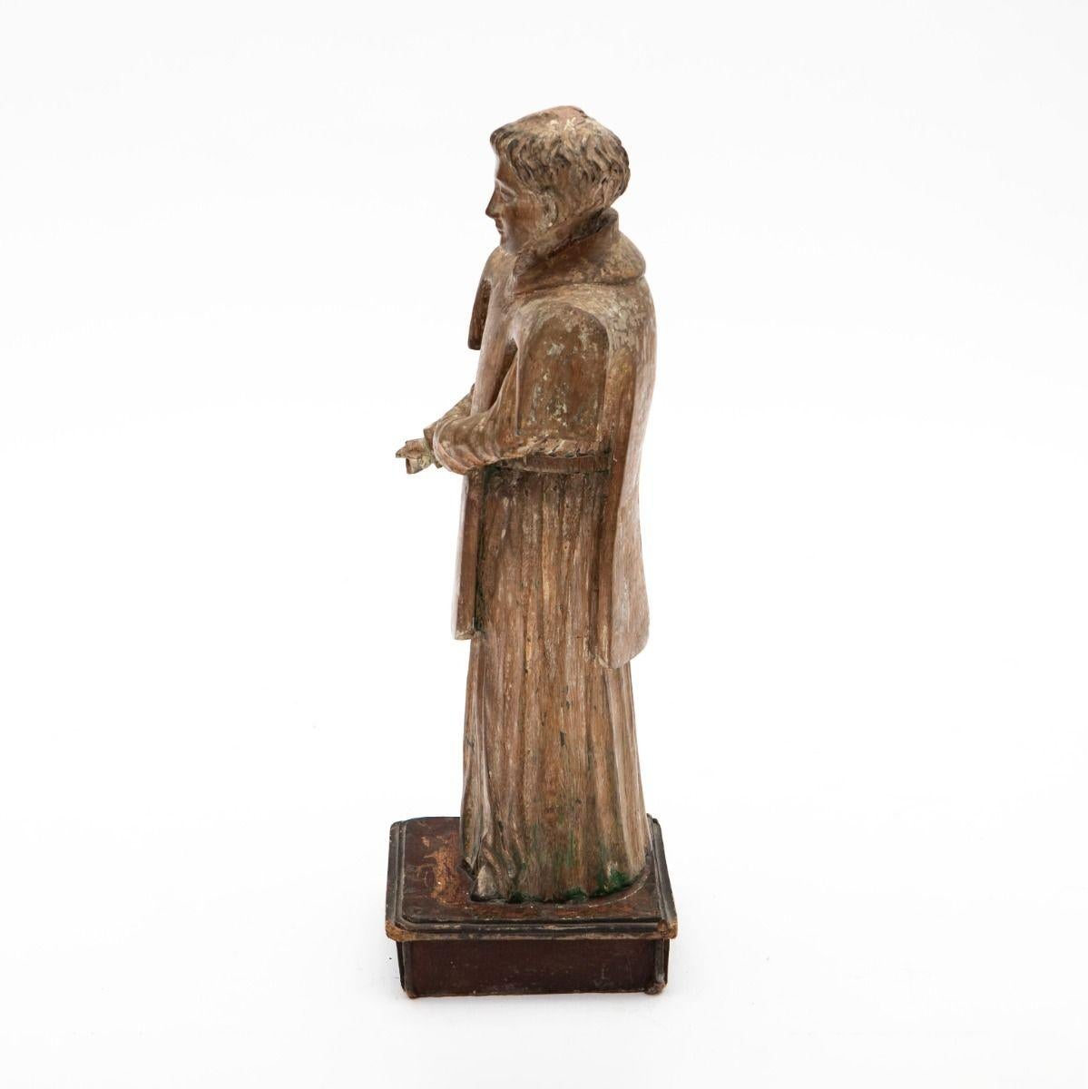 Philippin San Lorenzo : figure sculptée en bois, vers 1800 en vente