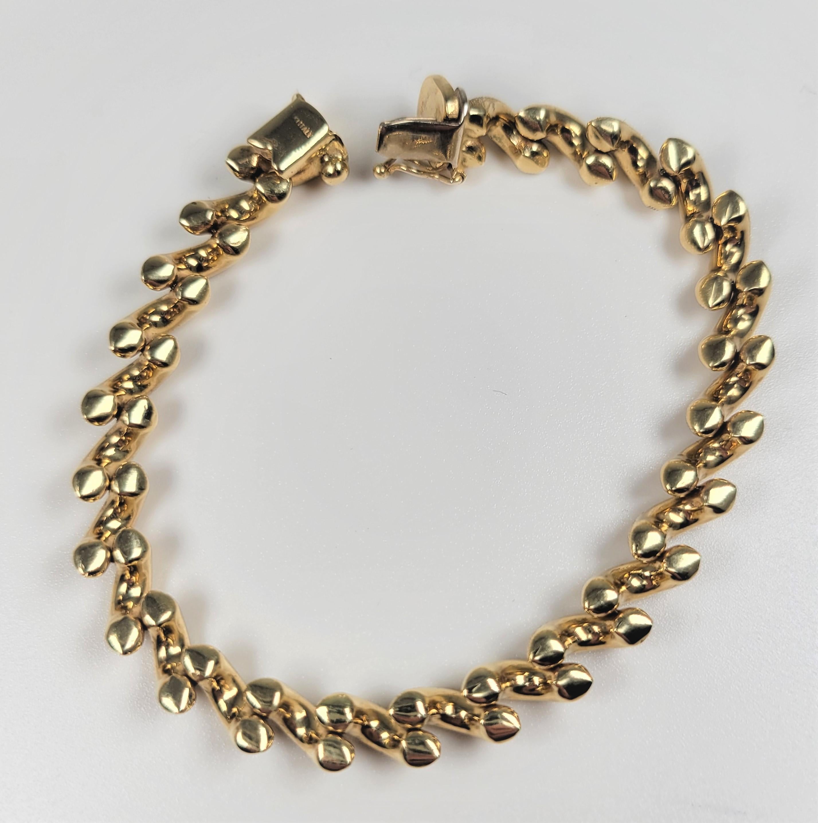 San Marco Bracelet in 14 Karat Gold 1