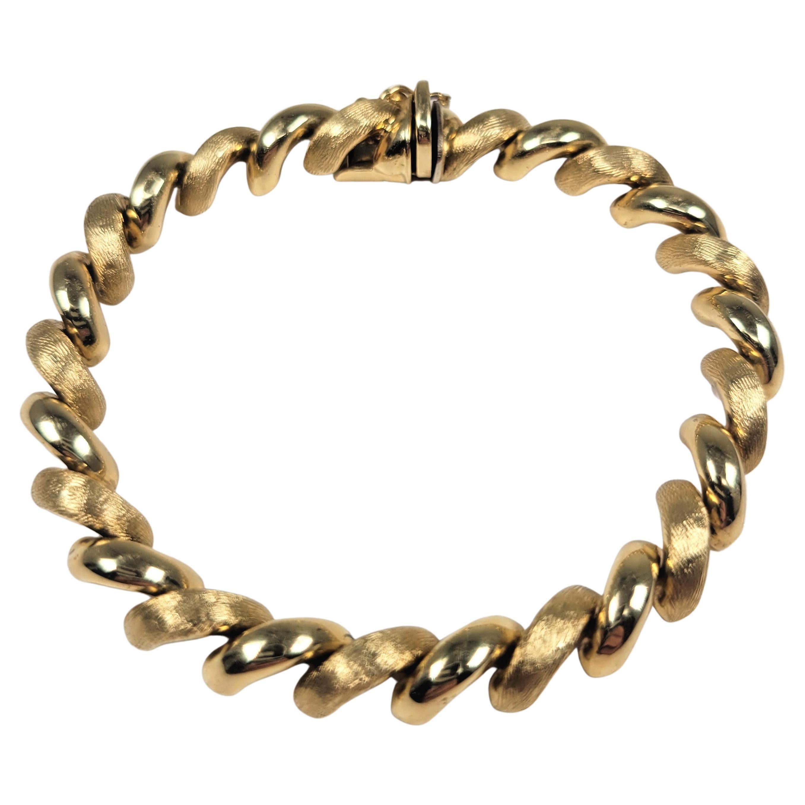 San Marco Bracelet in 14 Karat Gold