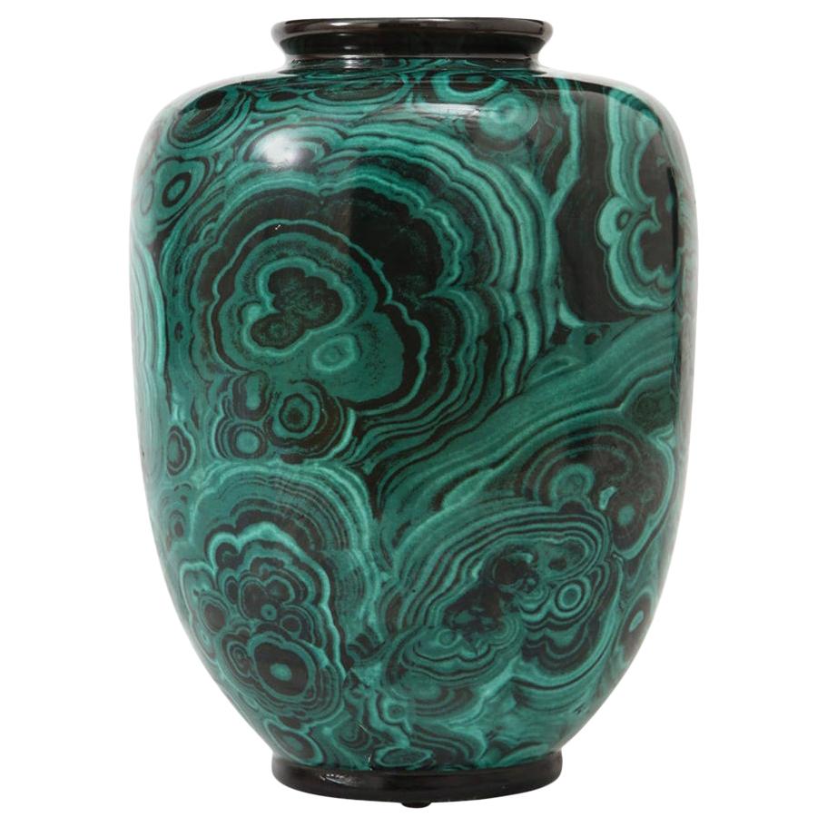 malachite urn