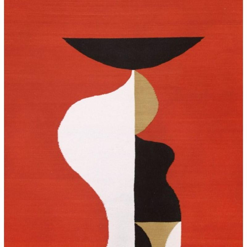 San Marcos 02 rug by RRR.ES 
Dimensions: 200 x 280 cm
Materials: • Handwoven on pedal loom
100% wool
• Hand dyed colors
• Locally sourced material
• Both sides woven
• Ethically made 

Also available: 100 x 160cm, 135 x 180cm, 150 x 220cm,