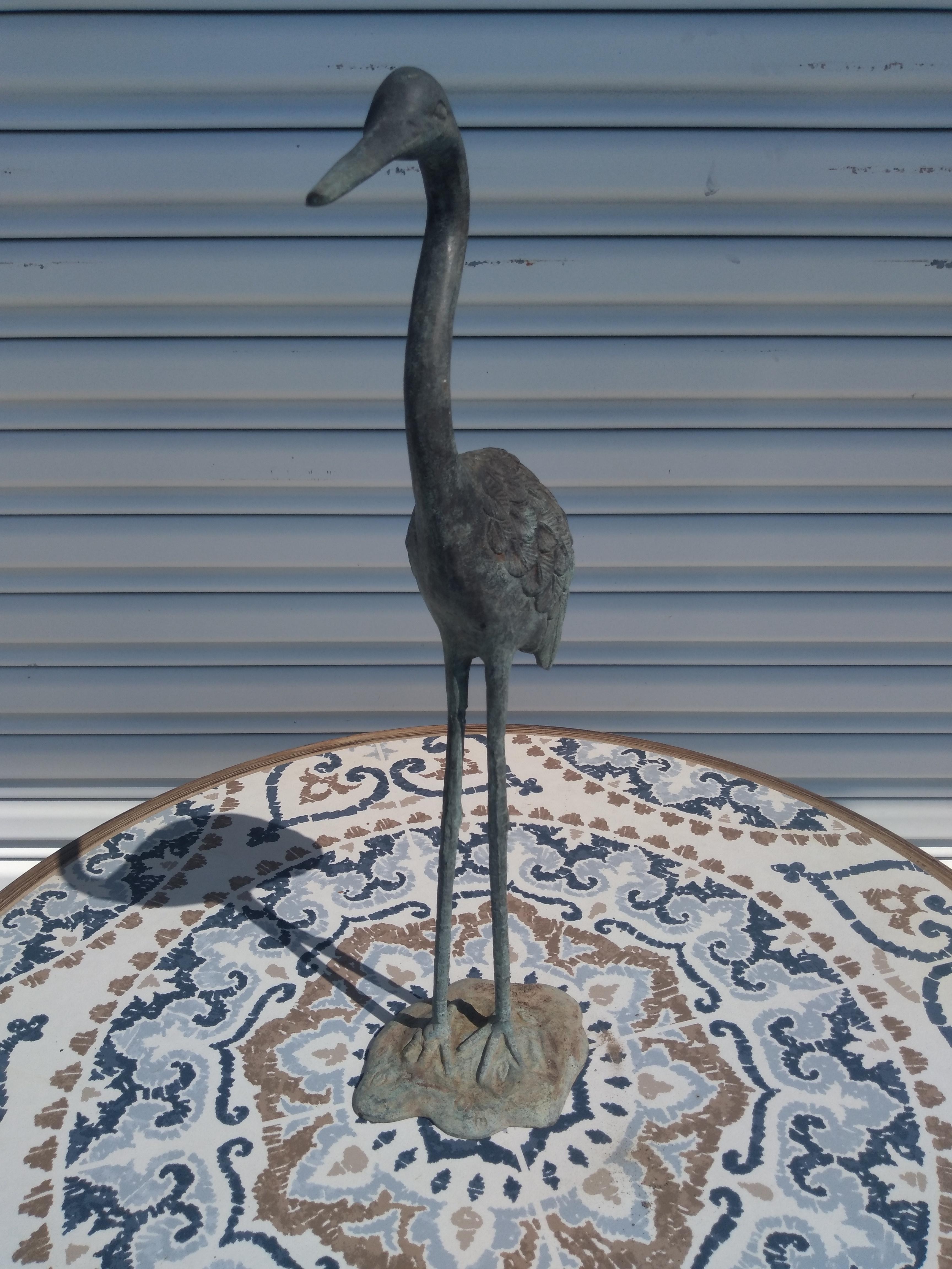 Gru di bronzo di San Pacific In condizioni buone in vendita a Pasadena, TX