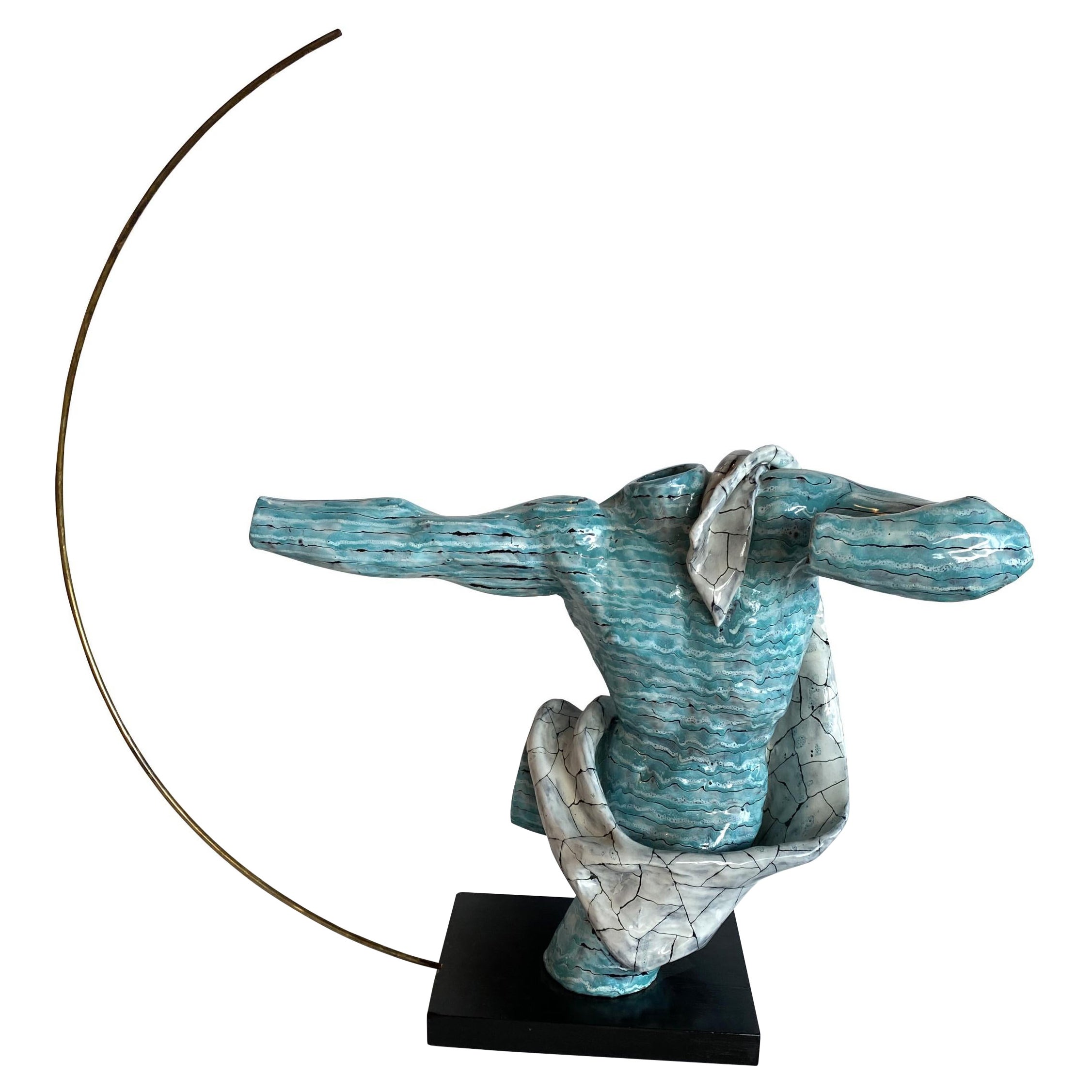 San Polo ceramic sculpture of an Archer
