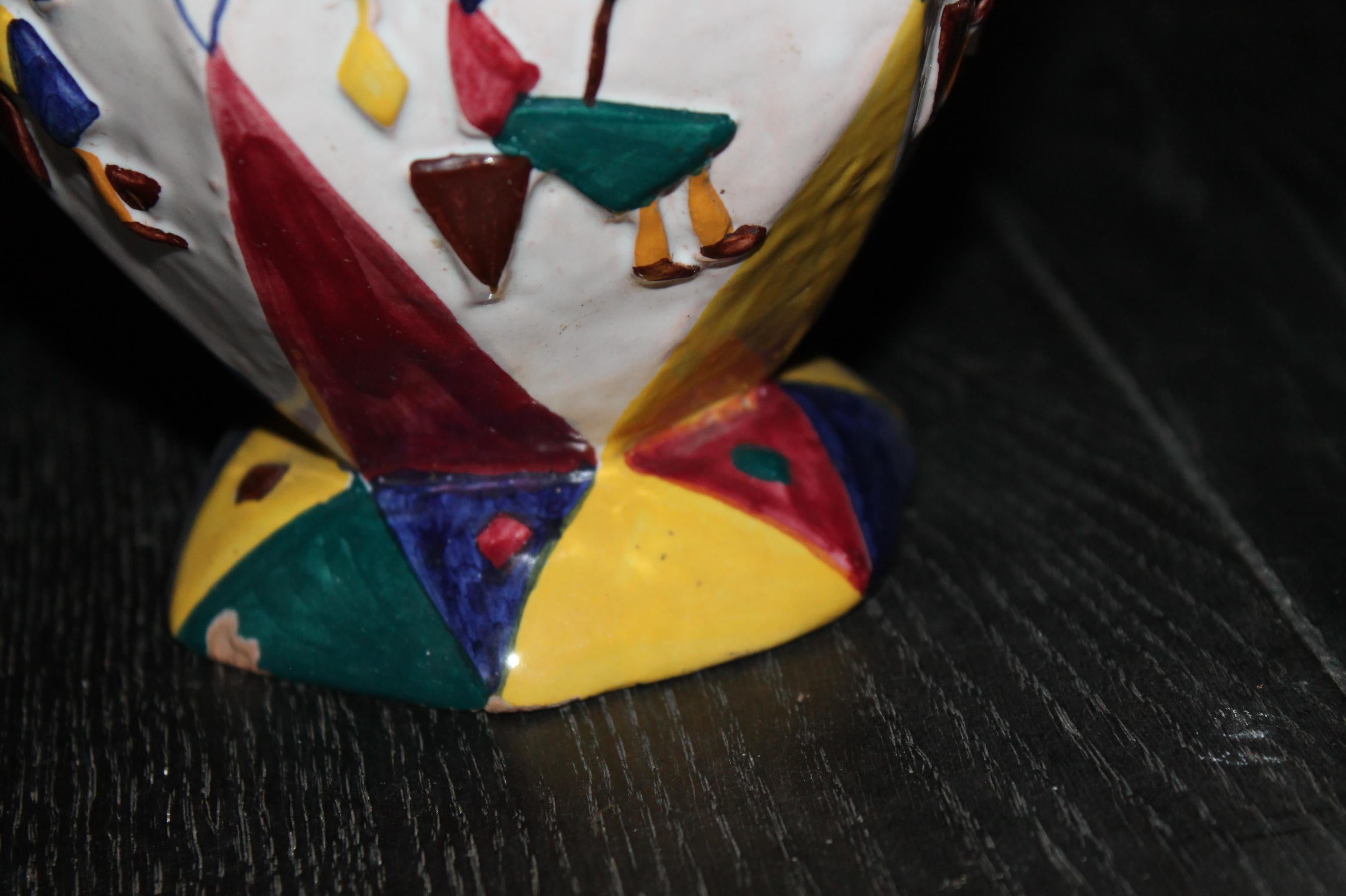 Vaso astratto con figure di San Polo Venezia in vendita 2