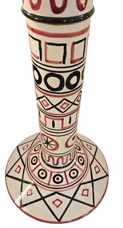 San Polo Venezia ceramic floor lamp designed by Otello Rosa in 1950's unique