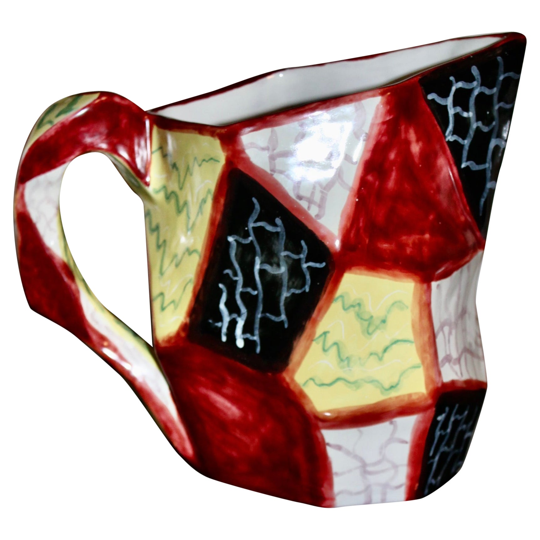San Polo Venezia Otello Rosa Futurismo Pitcher For Sale
