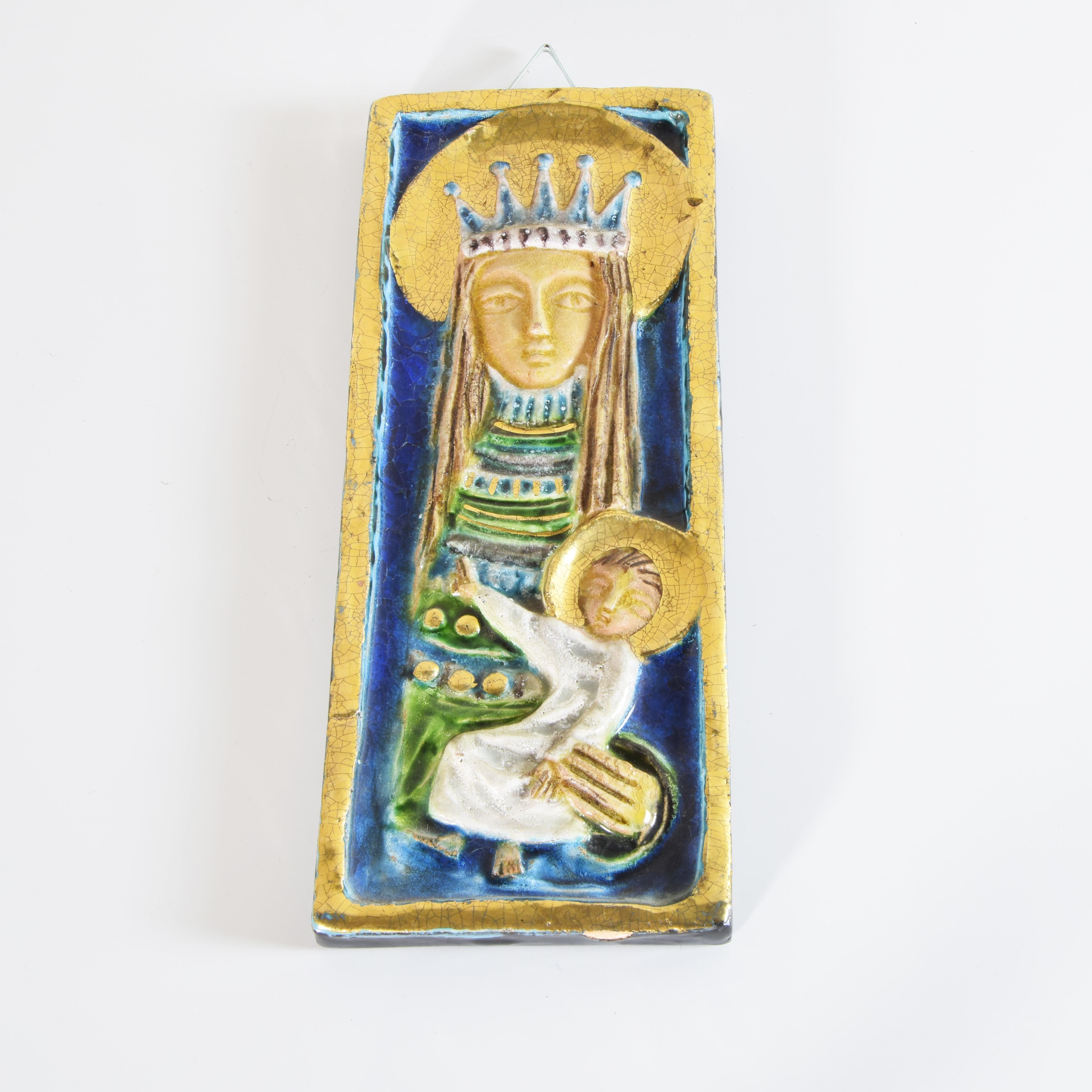 Céramique San Polo Venise céramique émaillée 1950s. en vente
