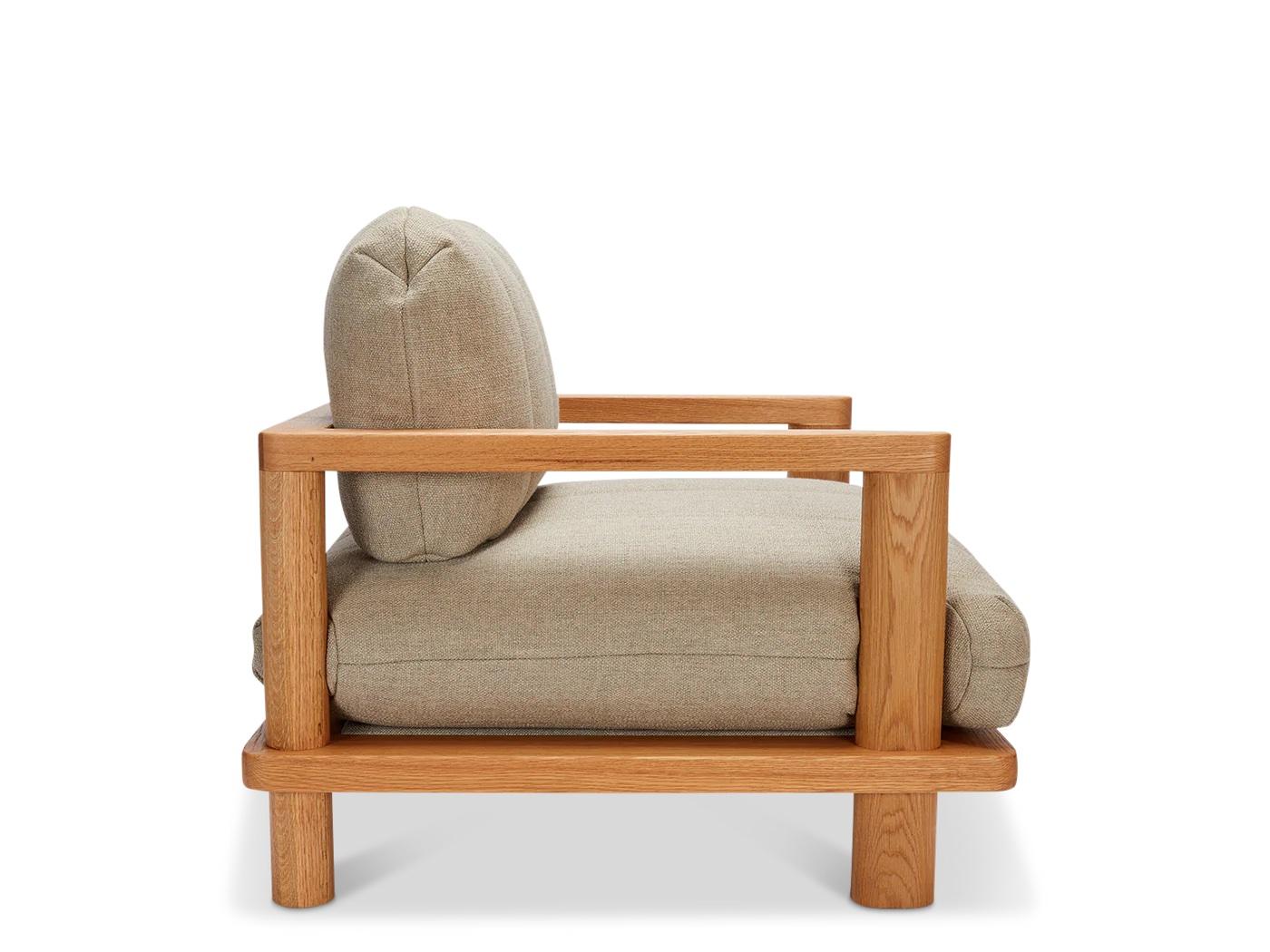 American San Rafael Lounge Chair by Lawson-Fenning For Sale