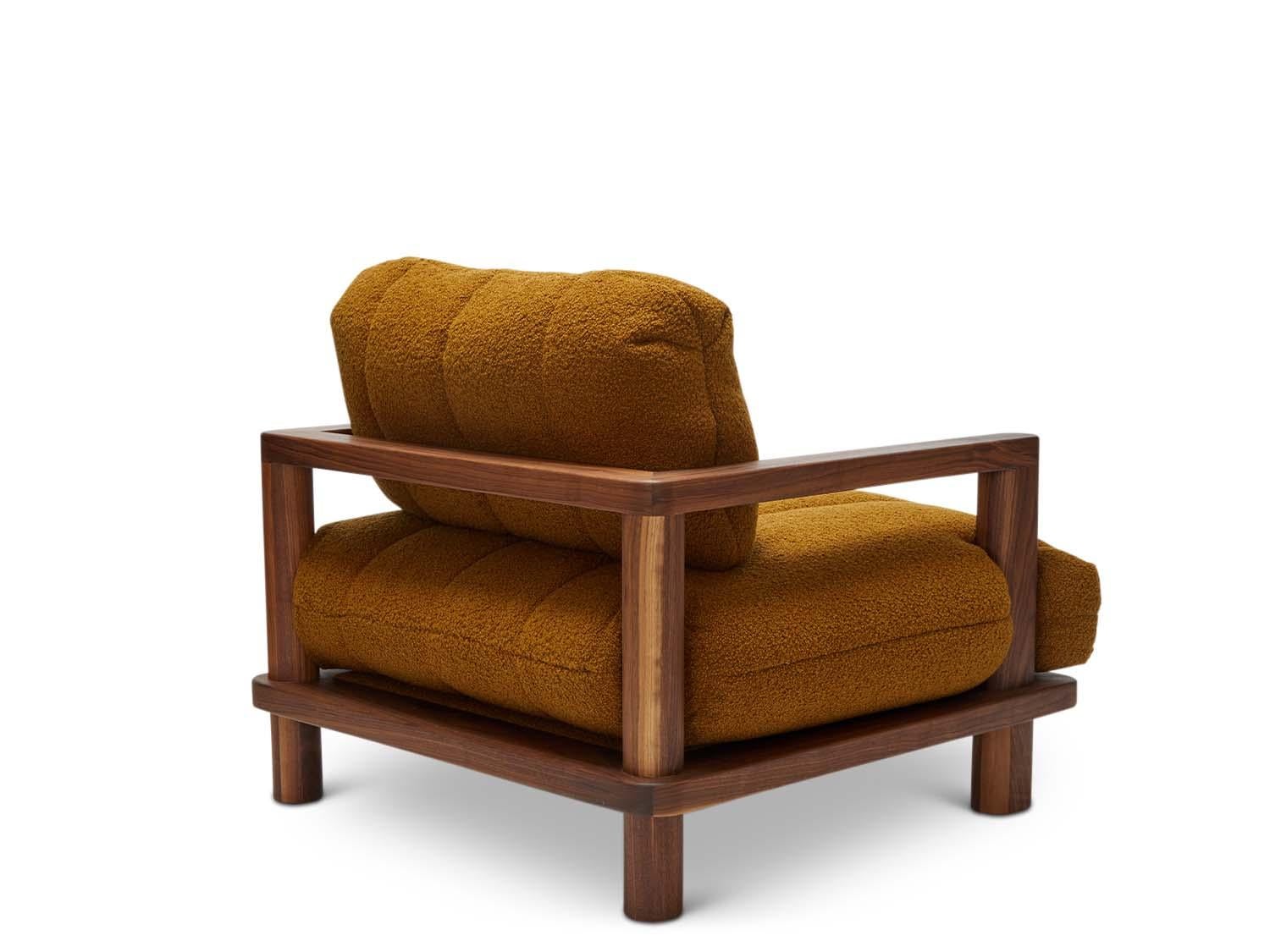American San Rafael Lounge Chair by Lawson-Fenning For Sale