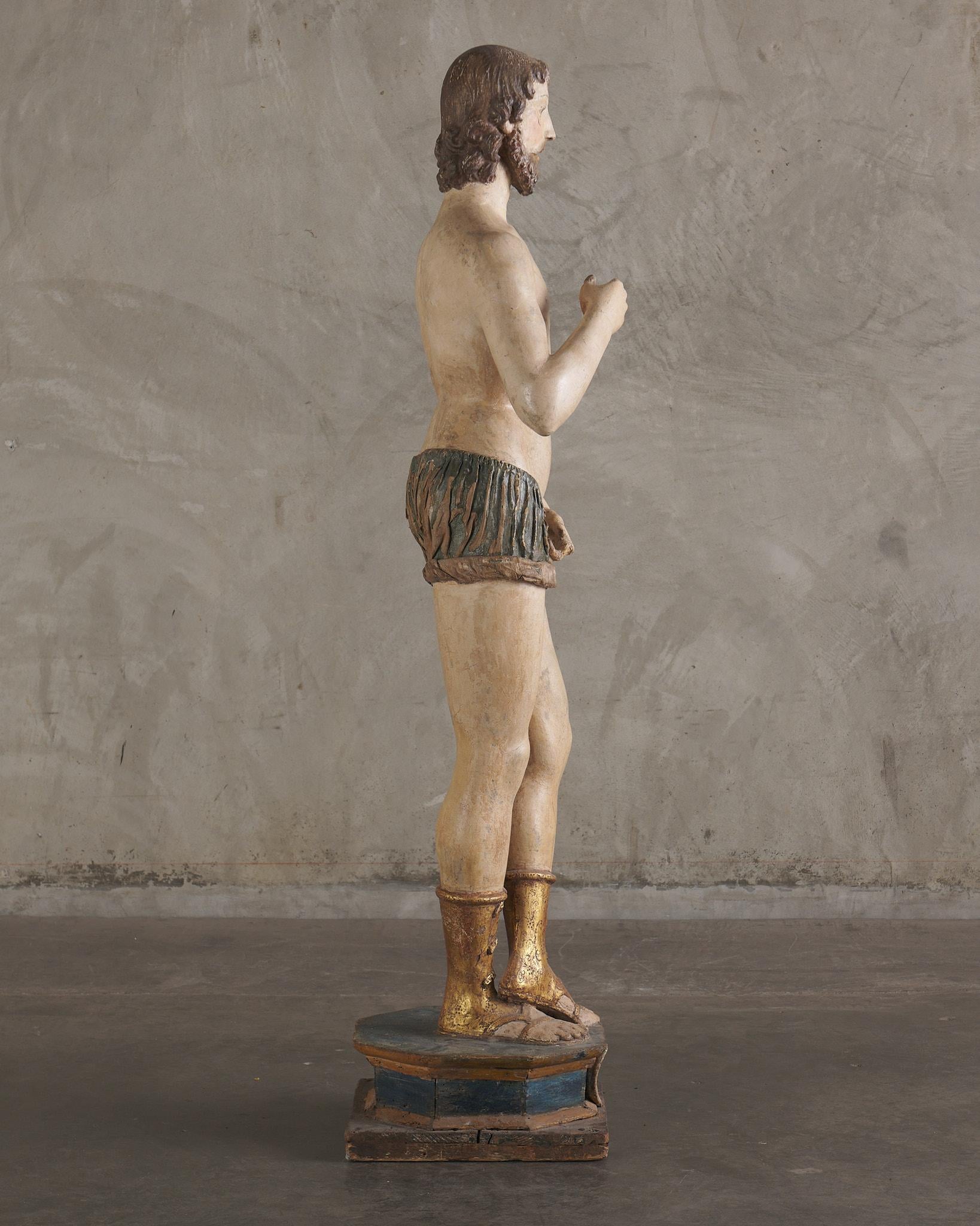 San Rocco Por Nero Alberti Da Sansepolcro (1502-1568) Tallado en venta