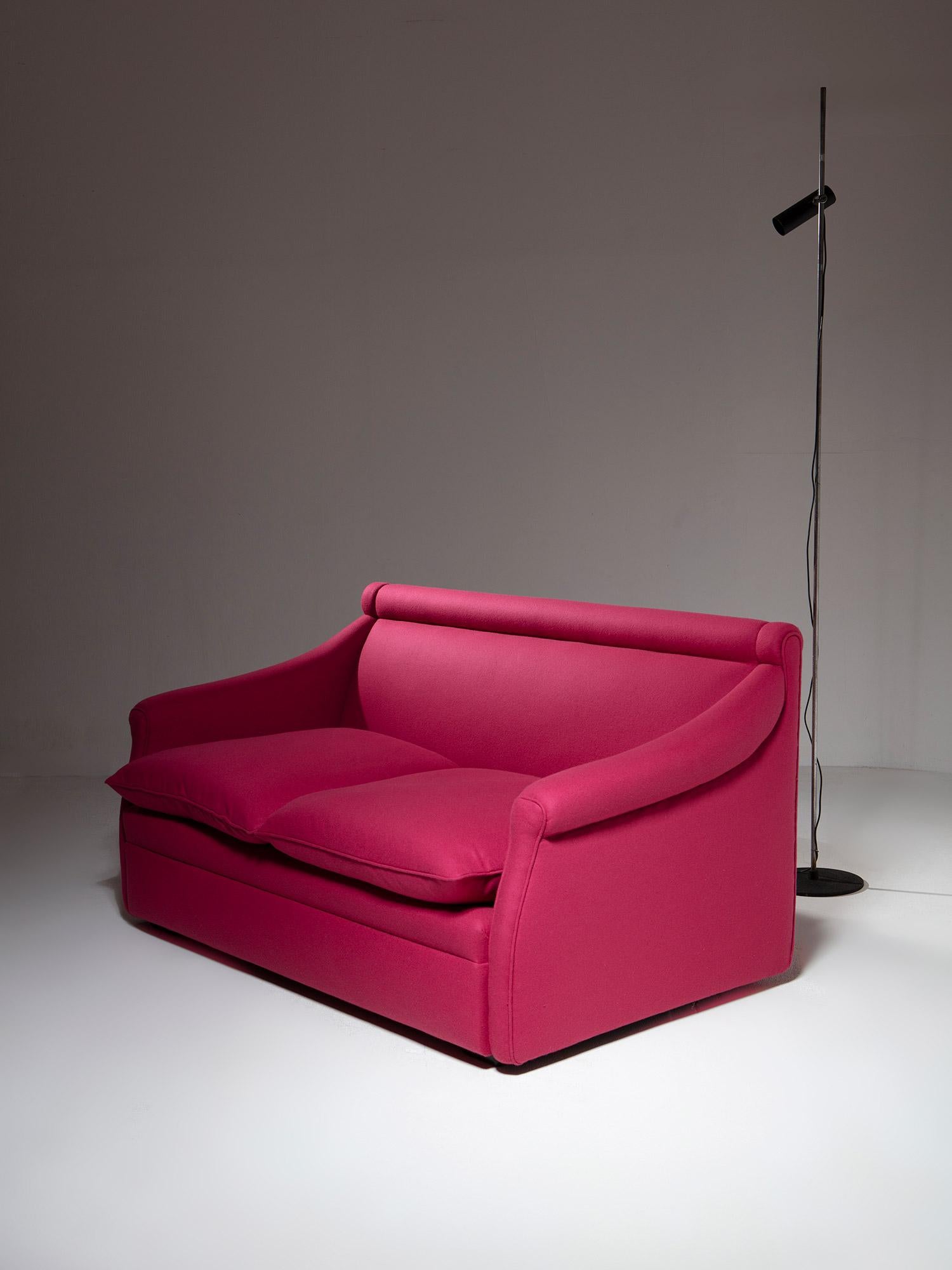 Settee en tissu San Siro de Luigi Caccia Dominioni pour Azucena, Italie, années 1960 en vente 2
