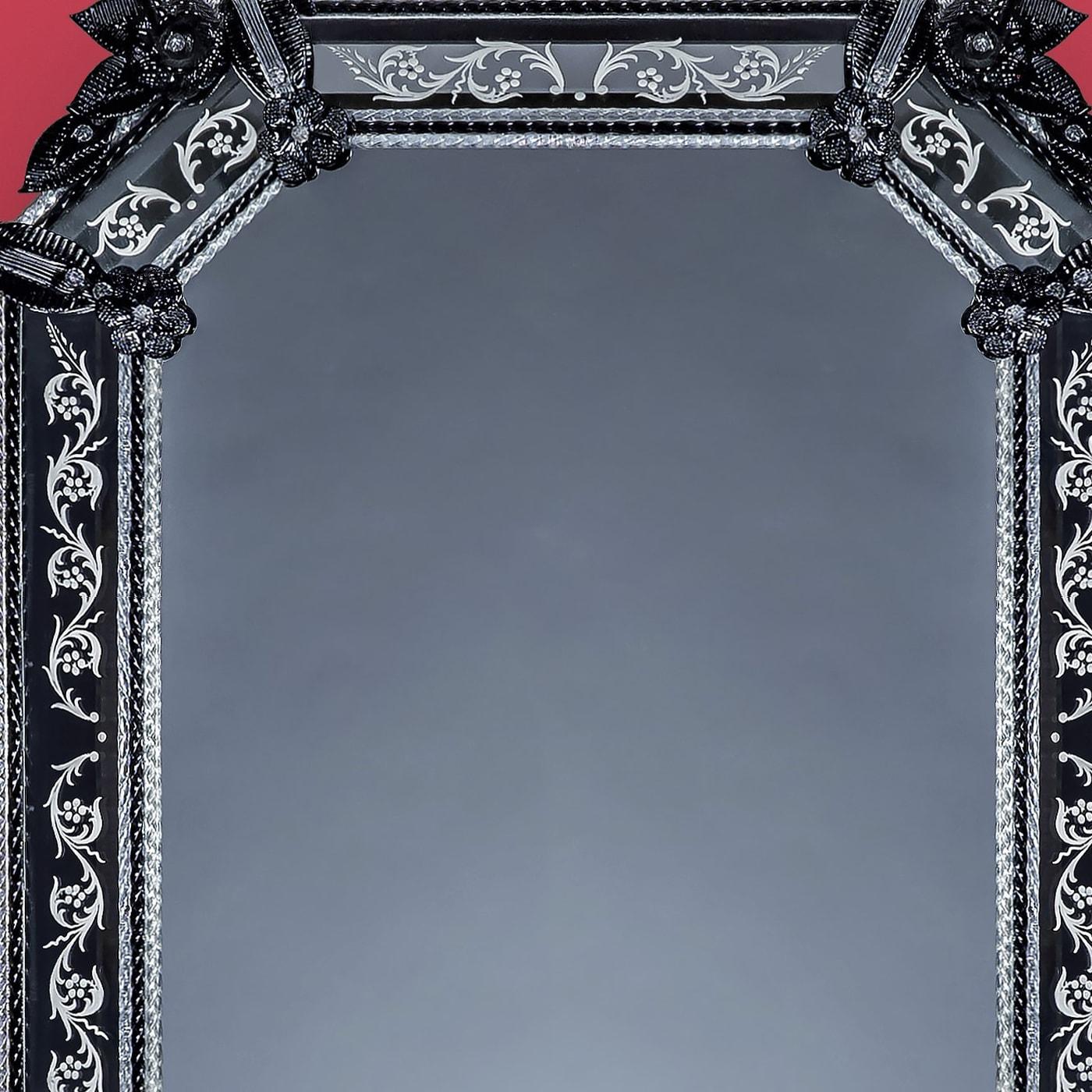 San Trovaso Murano Glass Mirror In New Condition For Sale In Milan, IT