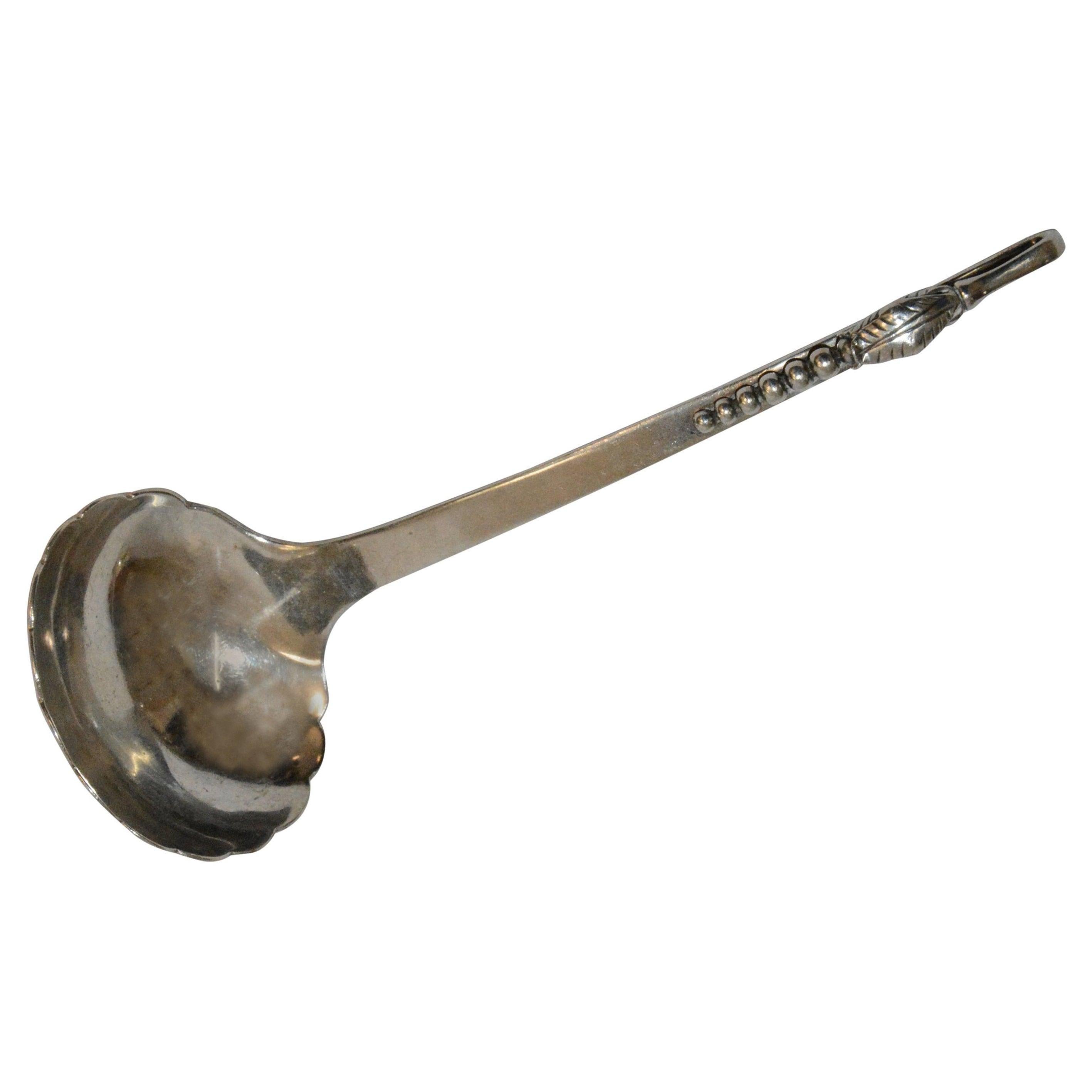Sanborn Sterling Silver Ladle from Mexico, Vintage For Sale