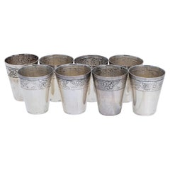 Sanborns Mexico Sterling Silver Shot Glass Set