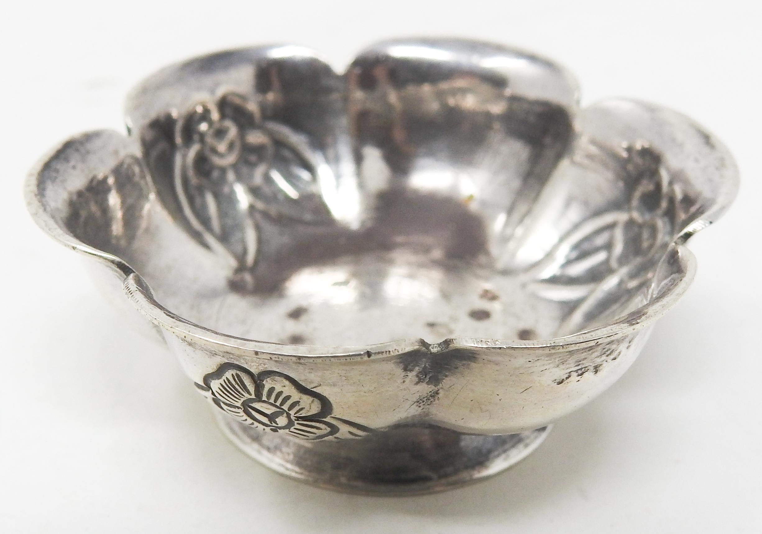 Sanborns Sterling Silver Salt Wells For Sale 3