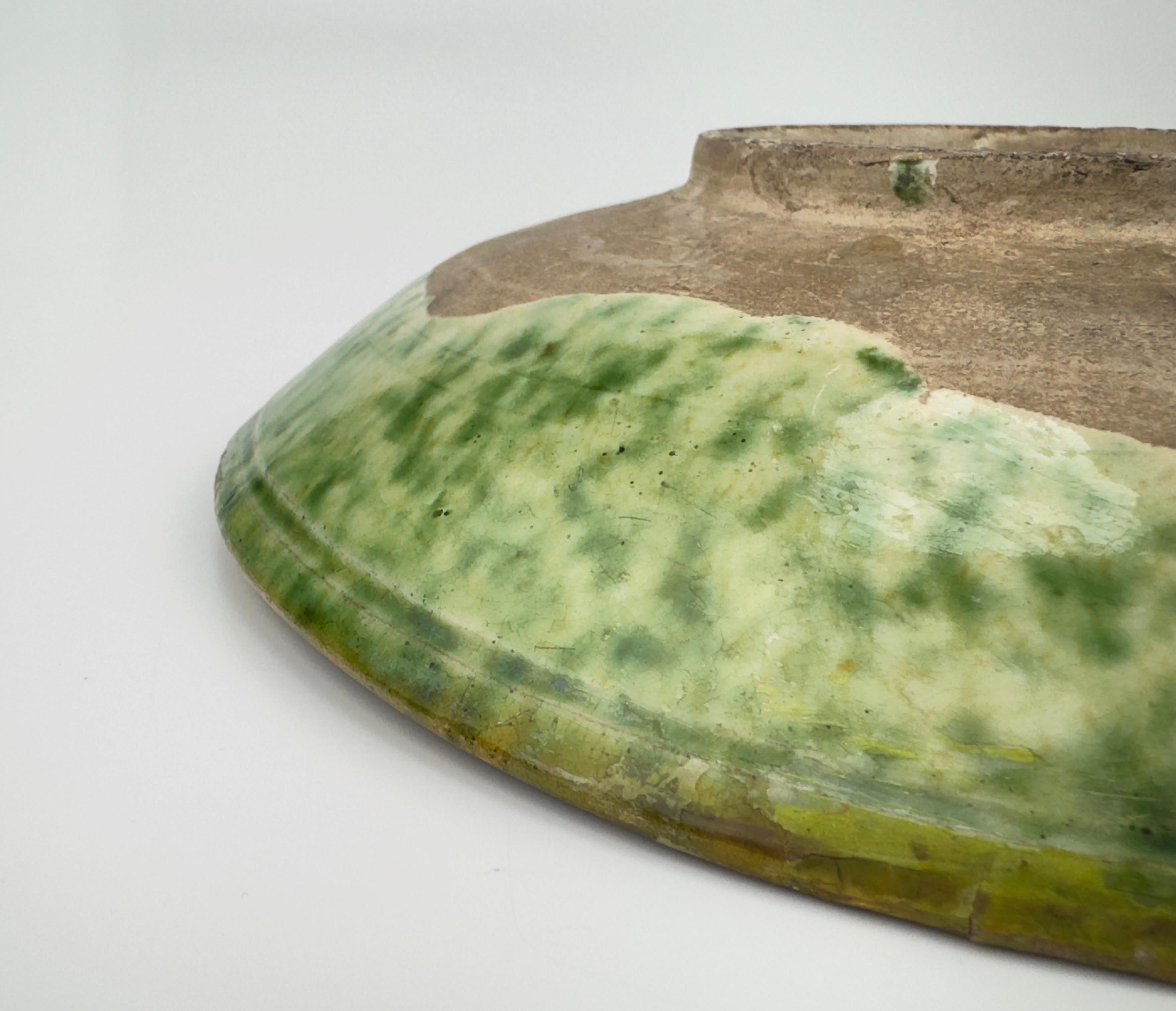 Sancai-Glazed ‘Floral’ Dish, Liao Dynasty(916~1125) For Sale 3