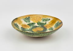 Sancai-glazed ‘floral’ dish, Liao dynasty(916~1125)