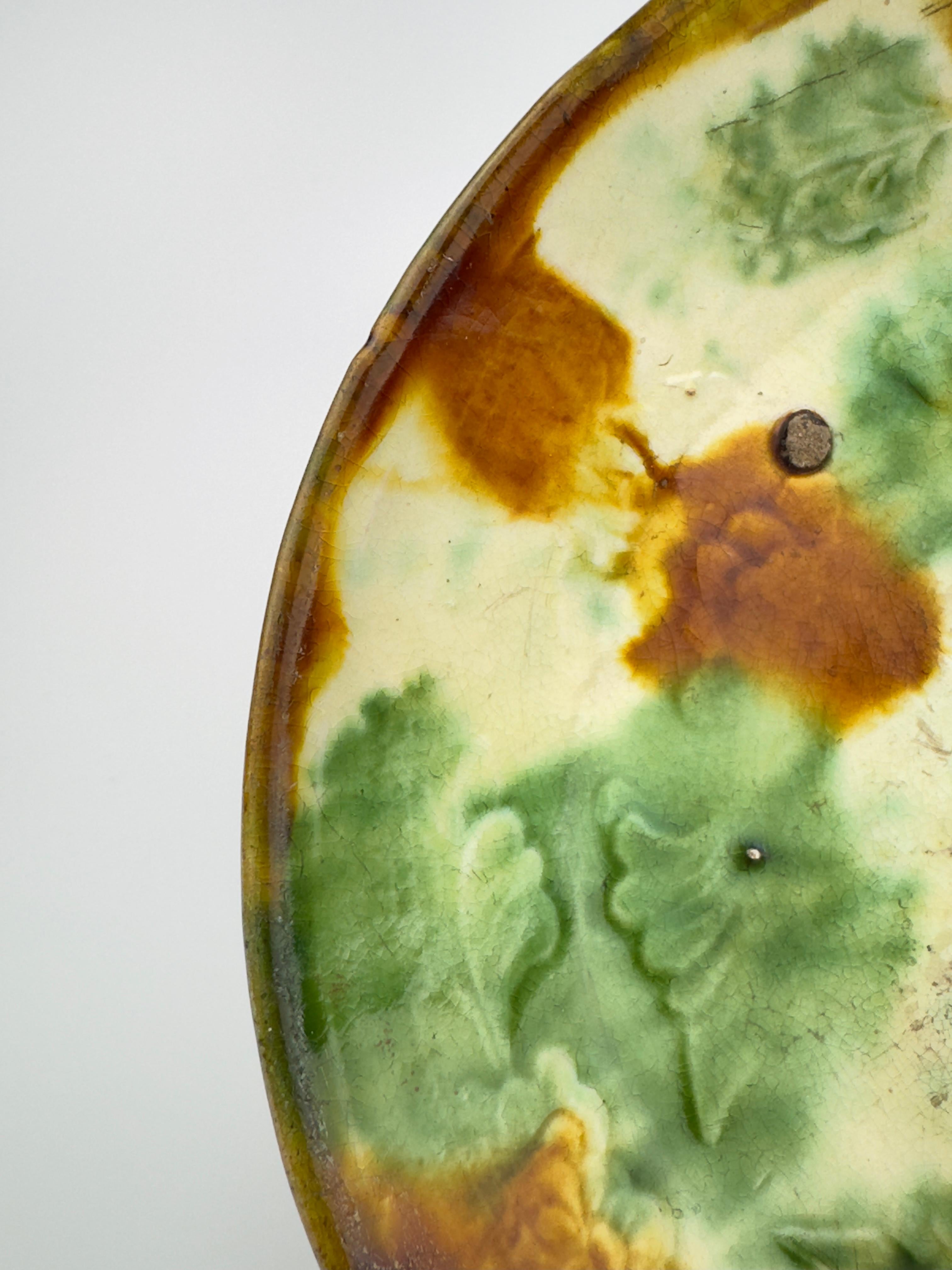 18th Century and Earlier Sancai-Glazed ‘Floral’ Dish, Liao Dynasty(916~1125) For Sale