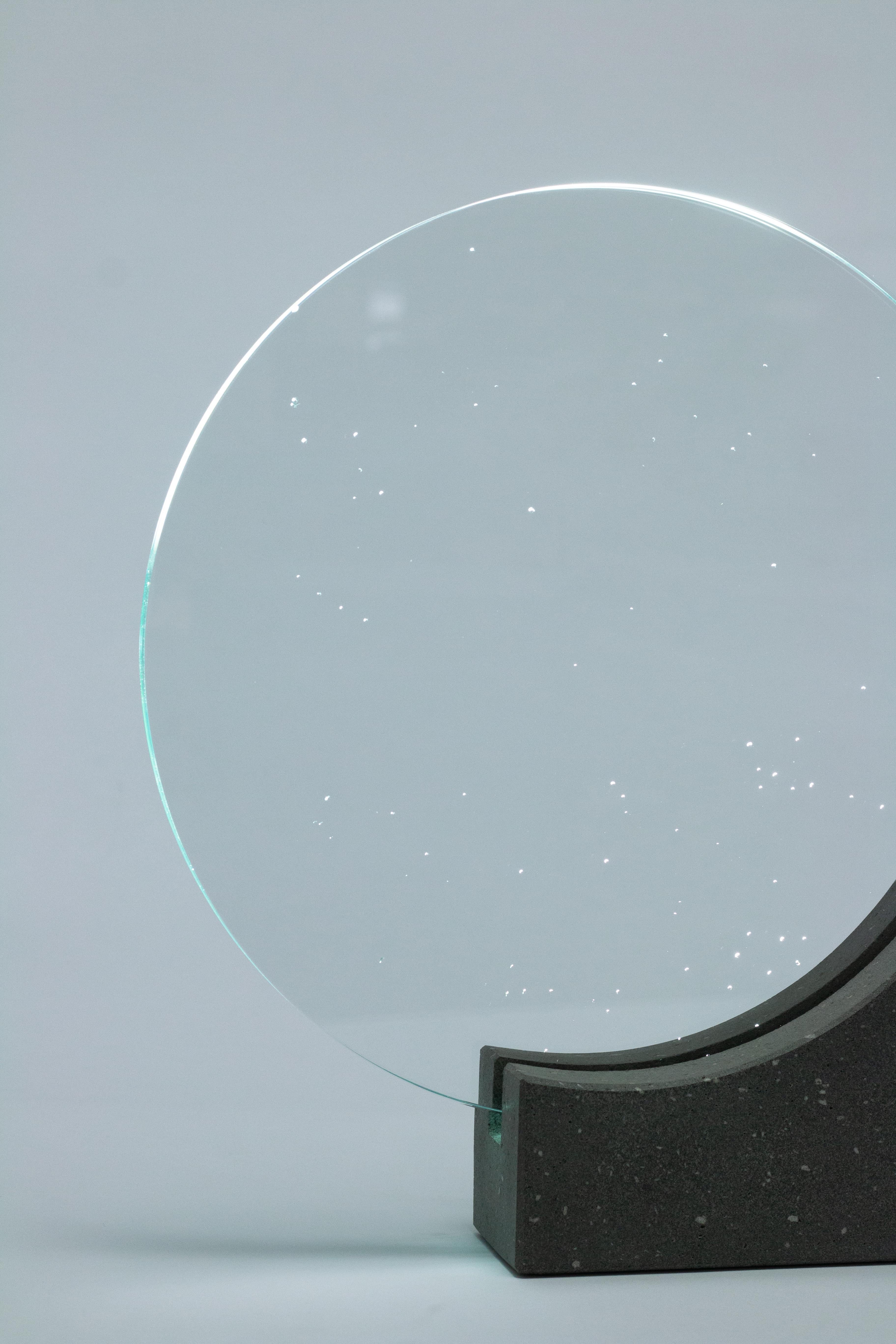 Sancy-Beleuchtung aus Glas und Lavastein (21. Jahrhundert und zeitgenössisch) im Angebot