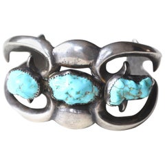 Vintage Sand Cast Navajo Cuff