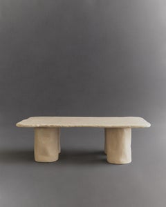 Sand Limestone Plaster Coffee Table