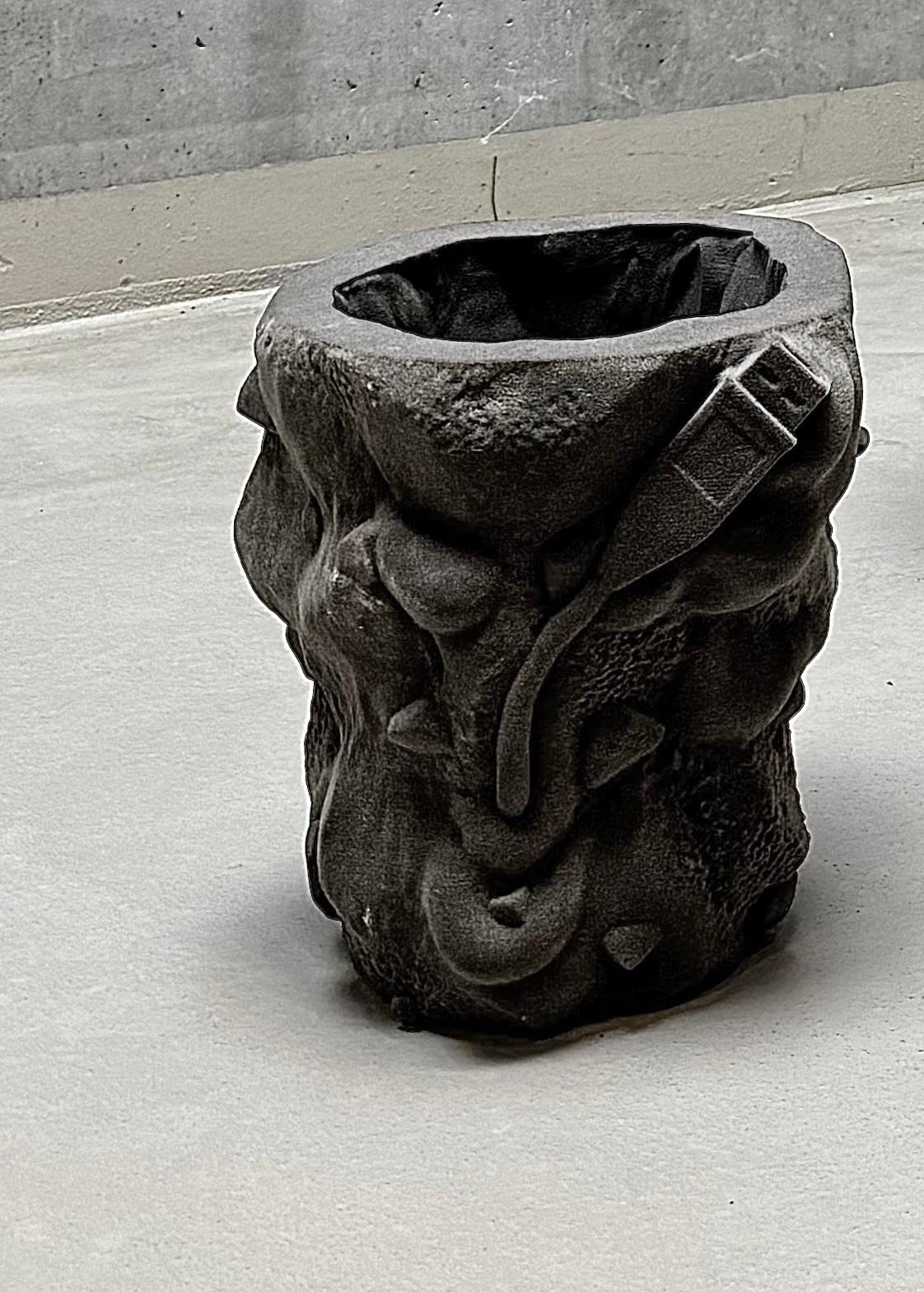 Sand Container Medium Sculptural Planter in Quartz Sand by Jacob Egeberg
Dimensions: Ø 29 x H 30 cm.
Materials: Quartz sand.

Available in three different size options. Prices may vary. Please contact us.

STUDIO JACOB EGEBERG is a Copenhagen-based