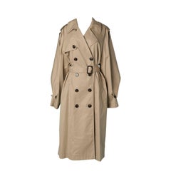 Sand cotton double-breasted Trench-coat ALEXANDRE VAUTHIER New with tag