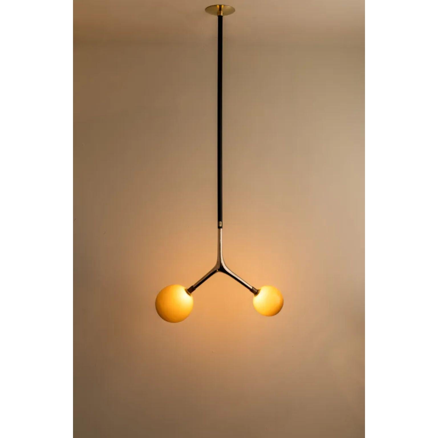 Post-Modern Sand Dupla Pendant Lamp by Isabel Moncada For Sale