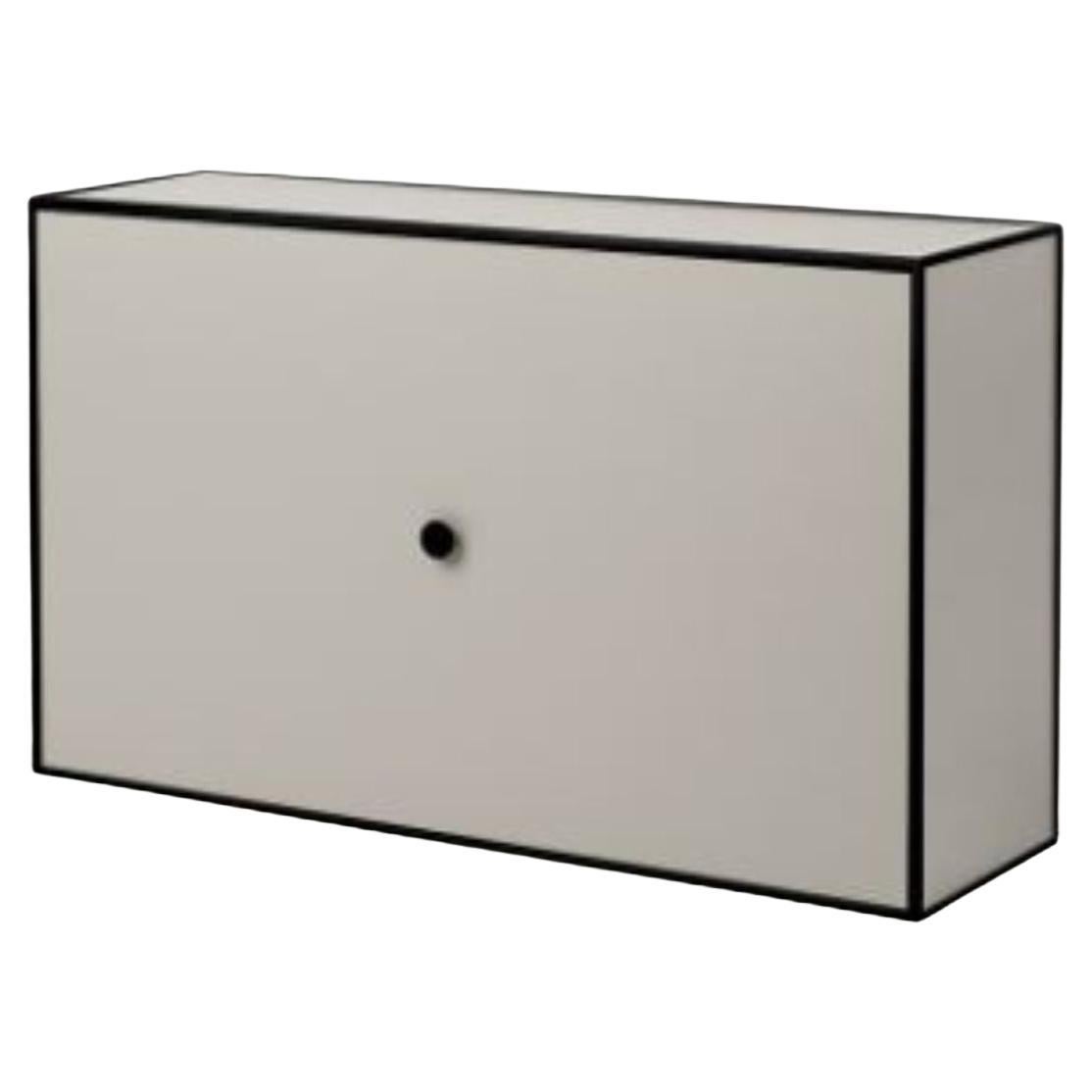 Sand Frame Shoe Cabinet by Lassen For Sale