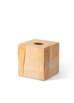 Quadratische Tissue-Box aus Sandmarmor