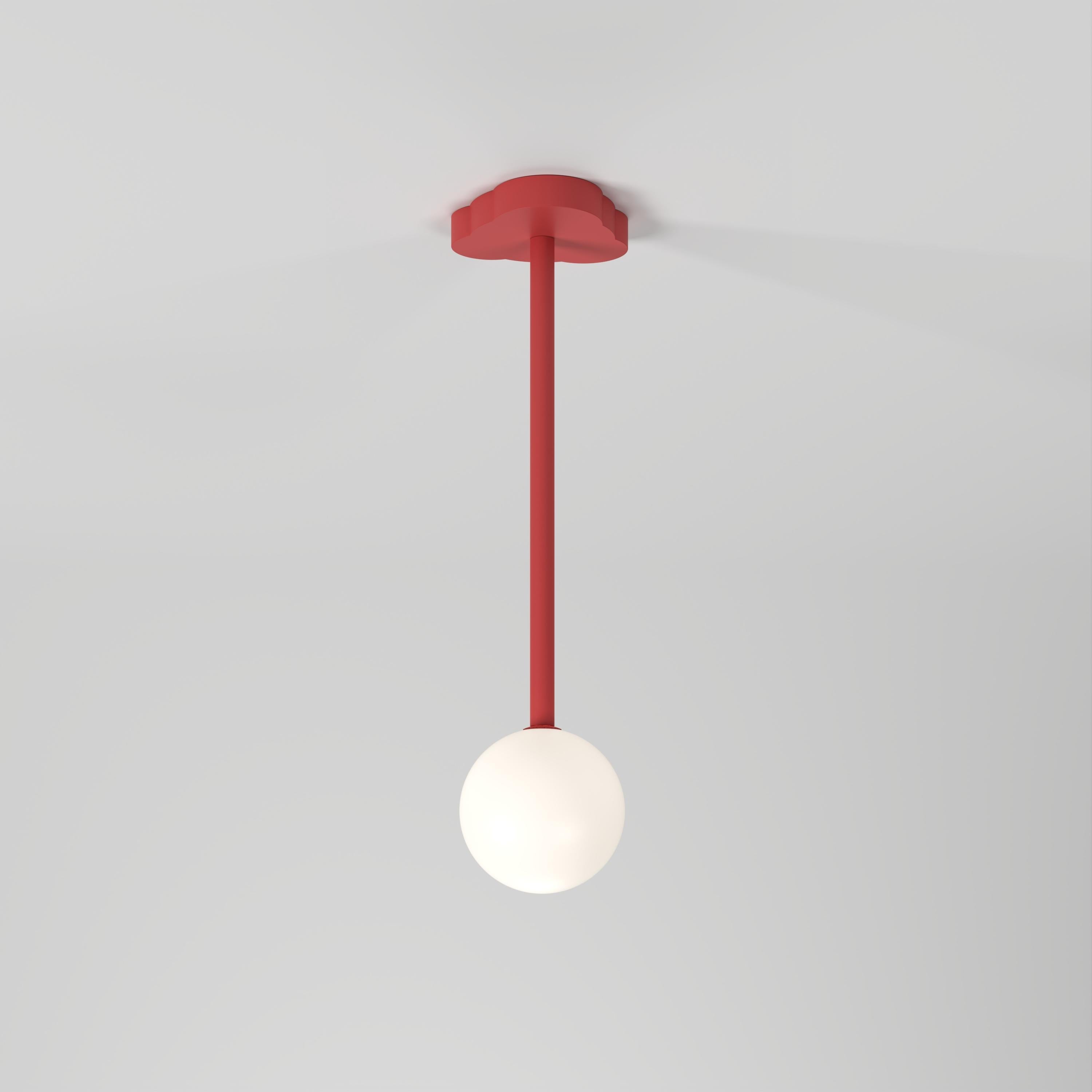 XXIe siècle et contemporain Sand Outlines Cut Shape Suspension Light, Globe, par Atelier Areti en vente