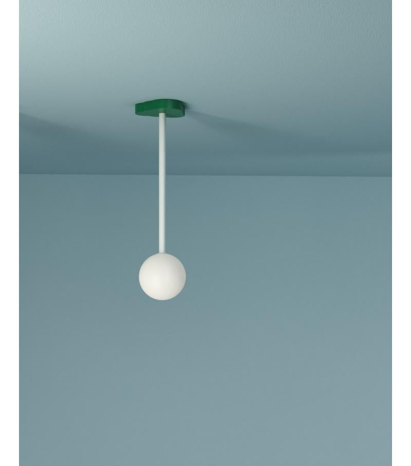 Métal Sand Outlines Cut Shape Suspension Light, Globe, par Atelier Areti en vente