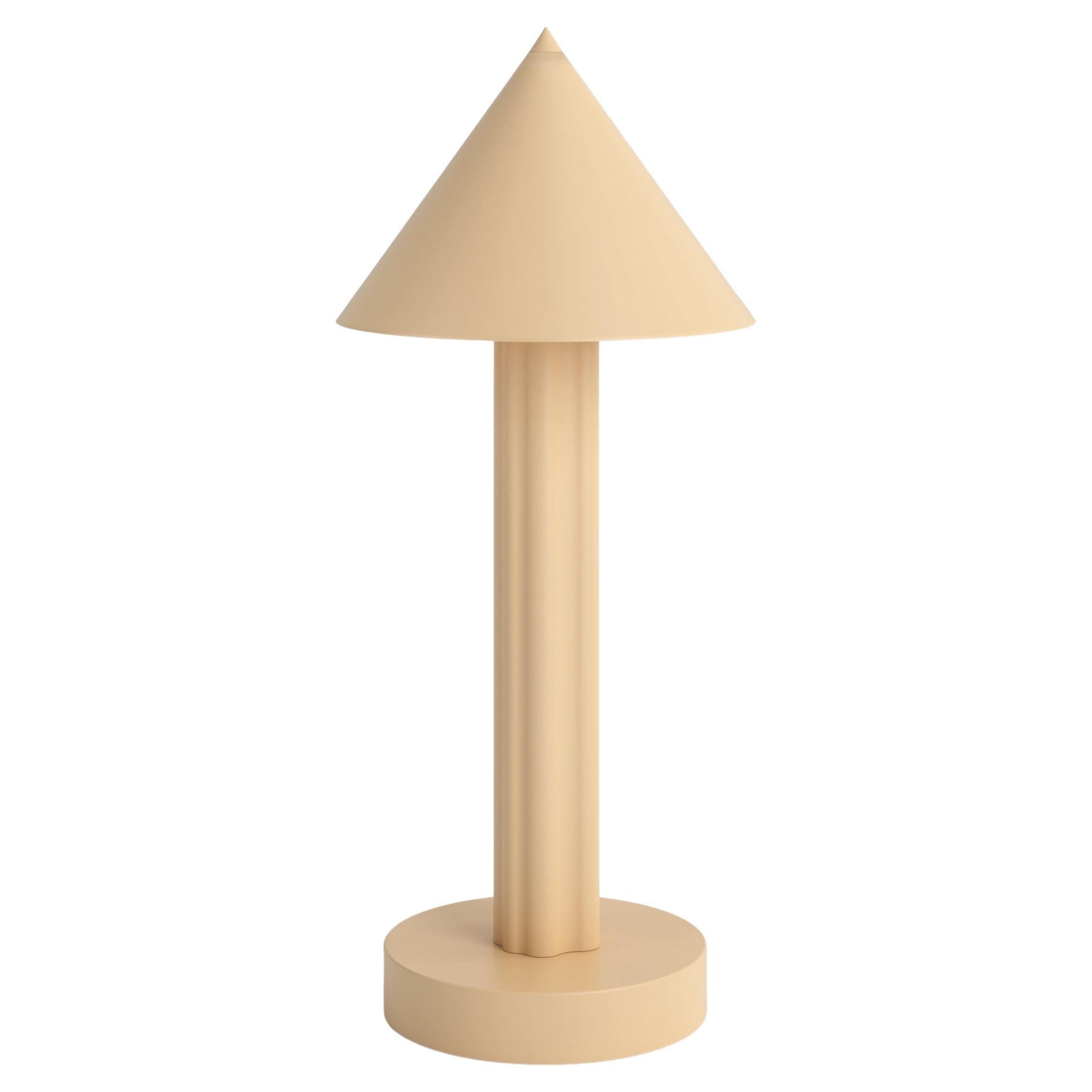 Lampe de bureau profilés en sable de l'Atelier Areti
